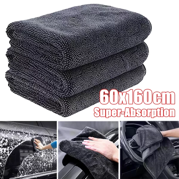 Microfiber Towels Car Vehicle Wash Cloth Auto Cleaning Drying Towel Ultra Fine Fiber Absorbent Car Window Glass Wash Towel - AliExpress 34