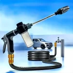 2x Stronger Portable Power Washer - High Pressure Water Gun for Car Washing Plant Watering Durable Plastic Ergonomic No Battery - AliExpress 34