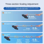Car Washer Mop Foam Wash Brush Double Brush Head Roof Window Cleaning Maintenance Three-Section Telescopic Mop Car Accessories - AliExpress 34 - Image 3