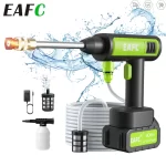 EAFC 60Bar Cordless Pressure Washer  Machiner Car Garden Cleaning Spray Gun Home Tool for Auto Detailing YardPatio Camping Gear - AliExpress 34