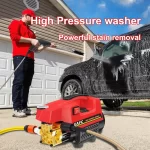 EAFC Car Wash Machine 200 Bar High Power 1000W 220V With Long Gun Machine Car Washer Water Gun Water Efficient cleaning tool - AliExpress 34 - Image 2