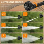 Cordless High Pressure Washer Gun 800W Lithium Battery Car Wash Machine Portable Cleaning Tool For Garden Watering/Floor Washing - AliExpress 34 - Image 5