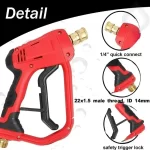 High Pressure Car Washer Gun Kit M22-14mm Quick Connector 5PCS Nozzle Tips Hot - AliExpress 34 - Image 4
