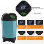 Outdoor car washing tool Field site dormitory simple electric shower dormitory rural household portable shower gun - AliExpress 34 - Image 2