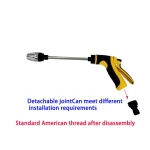 High Pressure Long Pole Car Wash Water Gun, Household Car Wash Tool, Metal Extension Pole, Rubber Coating, Gardening Tool - AliExpress 34 - Image 3