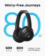 Soundcore by Anker Life Q30 Hybrid Active Noise Cancelling Headphones Wireless Bluetooth Headphones Over Ear Headset Earphone - AliExpress 44 - Image 4
