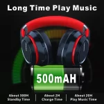 Lenovo HD200 Bluetooth Earphones Over-ear Foldable Computer Wireless Headphones Noise Cancellation HIFI Stereo Gaming Headset - AliExpress 44 - Image 5