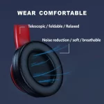 Lenovo HD200 Bluetooth Earphones Over-ear Foldable Computer Wireless Headphones Noise Cancellation HIFI Stereo Gaming Headset - AliExpress 44 - Image 3
