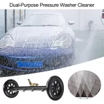 5000PSI car chassis high pressure washer 16 inch electric car washing locomotive bottom water broom with 2 extension rods - AliExpress 34 - Image 5