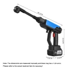 Cordless High Pressure Washer Gun 800W Lithium Battery Car Wash Machine Portable Cleaning Tool For Garden Watering/Floor Washing - AliExpress 34 - Image 6