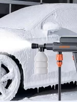 High-pressure water gun for car washing machines, powerful cleaning tool for household electric lithium batteries - AliExpress 34 - Image 2