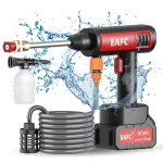 Electric High Pressure Washer 21V 60bar Cordless Portable Car Wash Spray Water Gun Outdoor Cleaner Machine Car Washing Tool - AliExpress 34