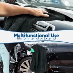 Microfiber Towels Car Vehicle Wash Cloth Auto Cleaning Drying Towel Ultra Fine Fiber Absorbent Car Window Glass Wash Towel - AliExpress 34 - Image 2