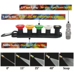 Pressure Washer Water Gun Kit for Car Cleaning Hose Connector For Karcher Nilfisk Parkside Bosch Quick Connector Nozzles - AliExpress 34 - Image 6