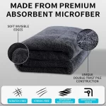 Microfiber Towels Car Vehicle Wash Cloth Auto Cleaning Drying Towel Ultra Fine Fiber Absorbent Car Window Glass Wash Towel - AliExpress 34 - Image 6